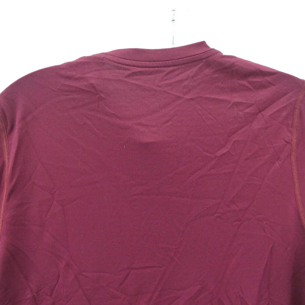Mississippi State Bulldogs Shirt Mens Medium Red Baseball Adidas College Tee New